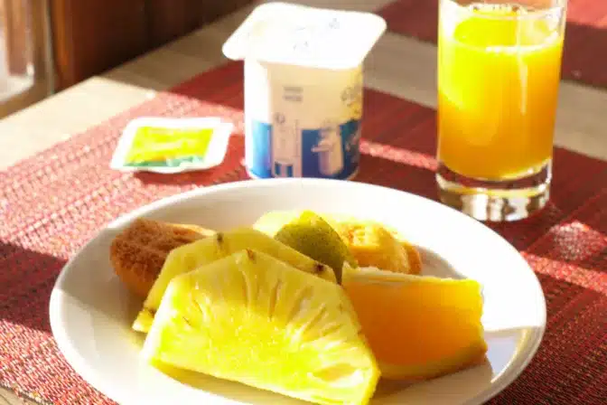 Petit déjeuner assiette - Le Vieux Cep