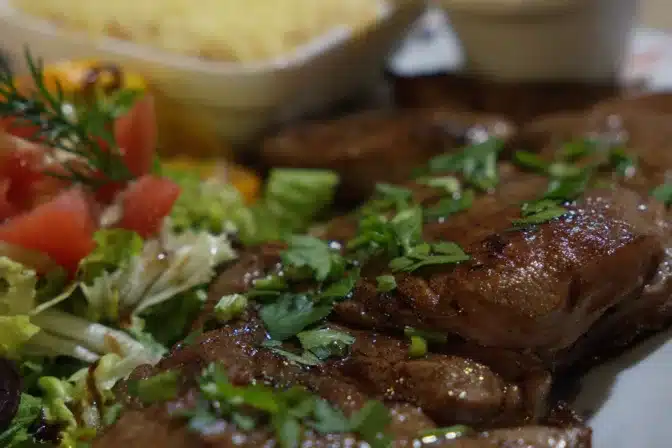 Déjeuner (entrecôte) - Le Vieux Cep